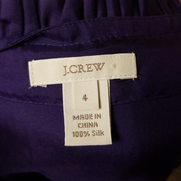 ⭐️ J.Crew silk pleated posy top - Picture 6 of 7